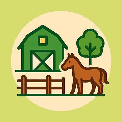 Catégorie, Installations et infrastructures équestre